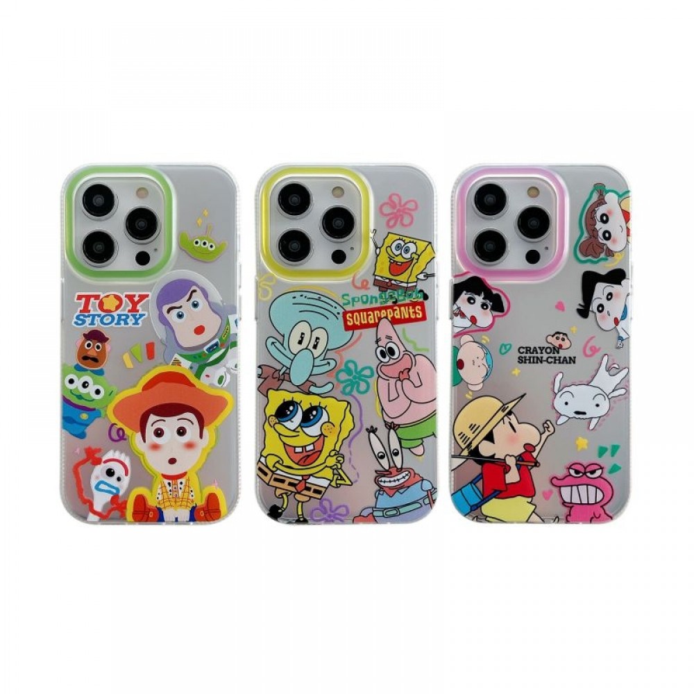 TR102】トイ・ストーリー Toy Story クレヨンしんちゃん Crayon Shin-chan スポンジボブ SpongeBob ❤️  アニメーション かわいい 可愛い 硬殻 TPU